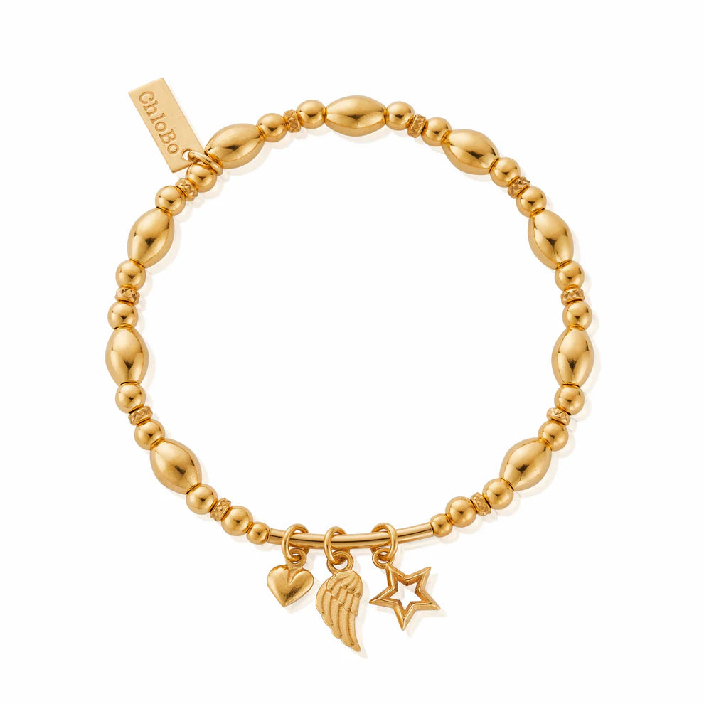 ChloBo - Hope And Wisdom Bracelet - Gold