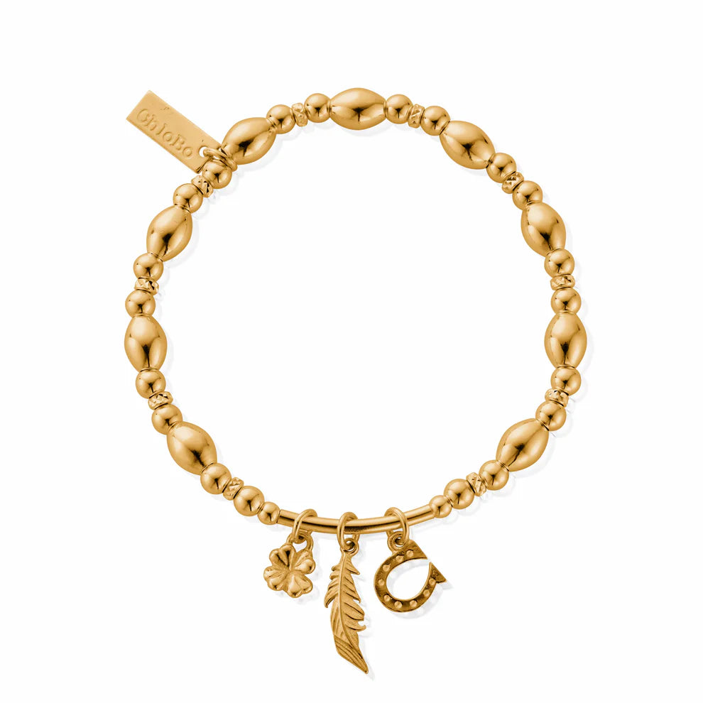 ChloBo - Luck And Courage Bracelet - Gold