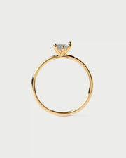 PDPAOLA - Grey Fleur Ring - Gold