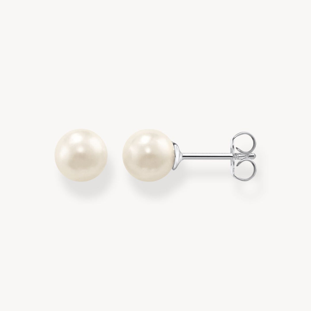 Thomas Sabo - Pearl 0.7cm Stud Earrings - Silver