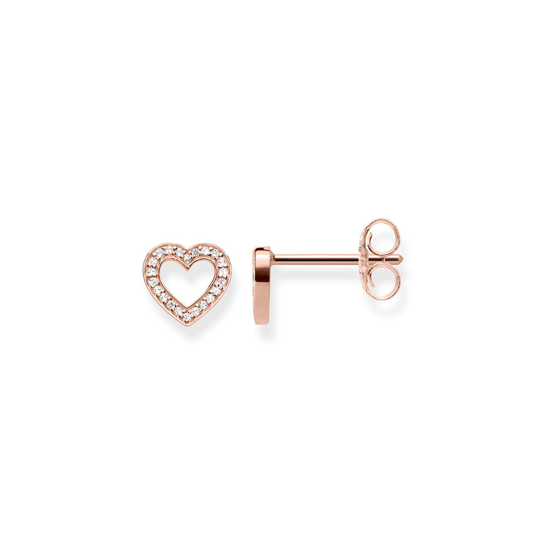 Thomas sabo rose hot sale gold studs