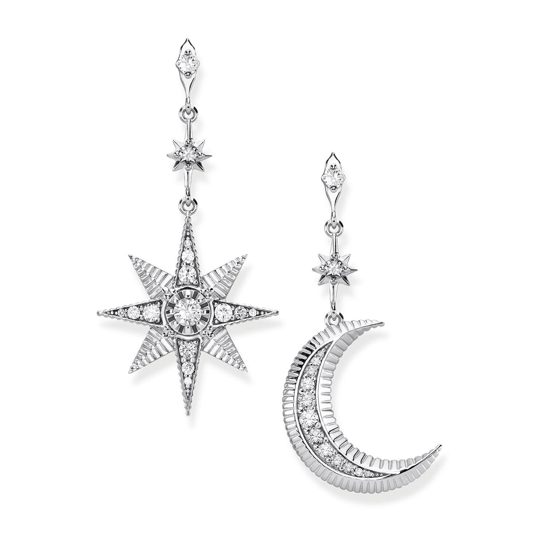 Thomas Sabo - Royalty Star and Moon Earrings