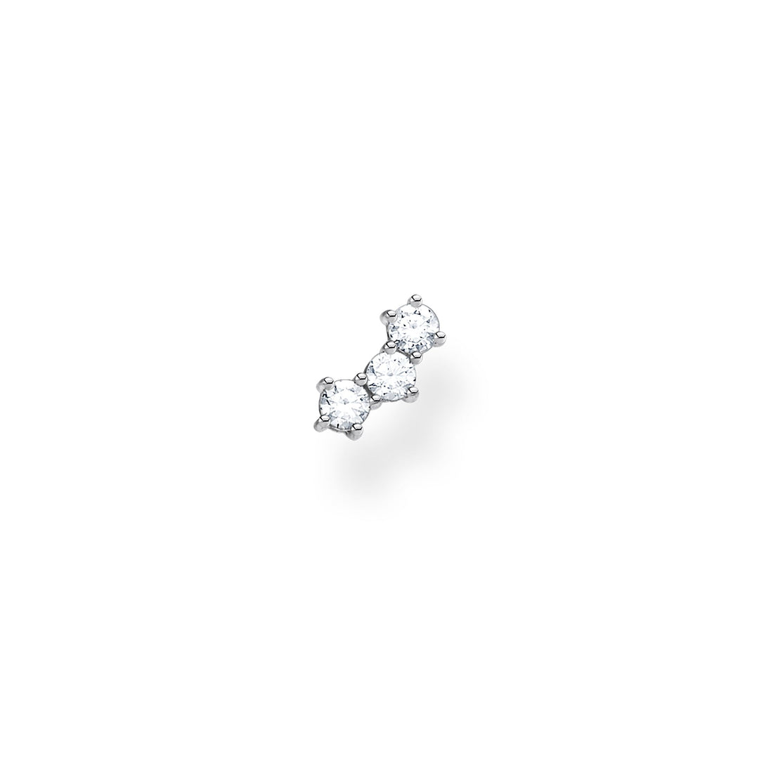 Thomas Sabo - Silver Zirconia Single Ear Stud Climber