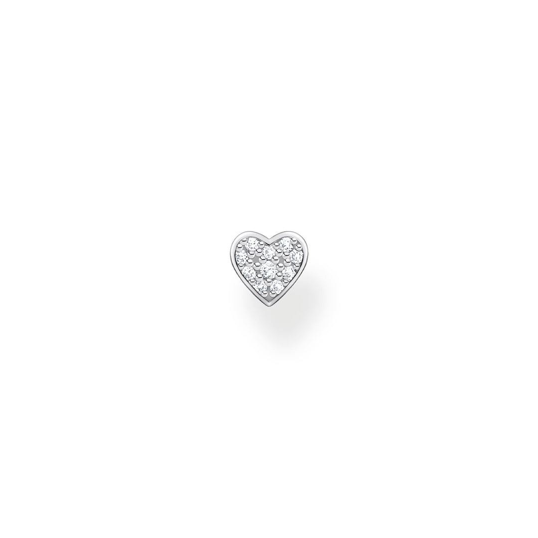 Thomas Sabo - Heart Single Earring - Silver