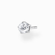 Thomas Sabo - Silver Zirconia Single Ear Stud - Large