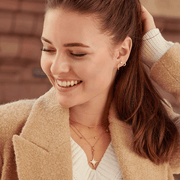 Thomas Sabo - Yellow Gold Zirconia Single Ear Stud - Large