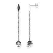 Thomas Sabo - Silver Skull Drop Earrings