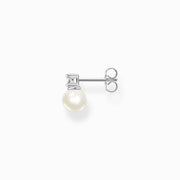 Thomas Sabo - Delicate Pearl Single Stud - Silver
