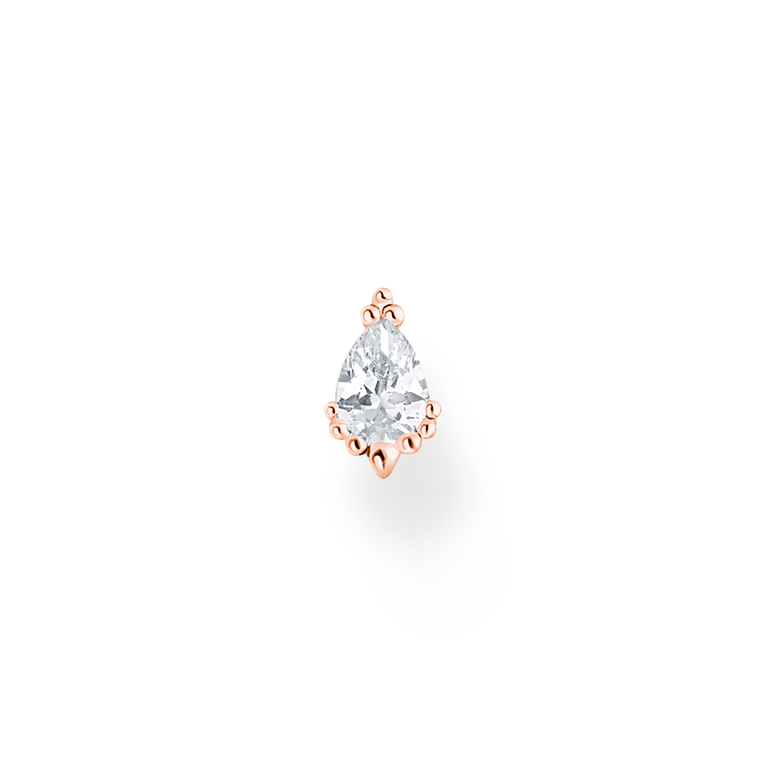 Thomas Sabo - Single ear stud ice crystal rose gold