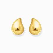 Thomas Sabo - Organic Drop Shape Earrings - Gold
