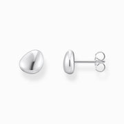 Thomas Sabo - Organic Shape Stud Earrings - Silver