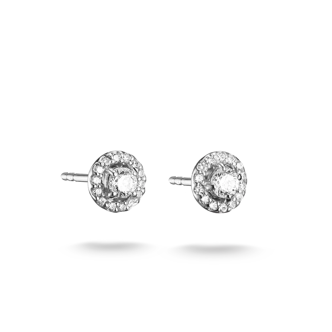 Thomas Sabo - Round Stud Earrings With Brilliant-Cut Zirconia - Silver