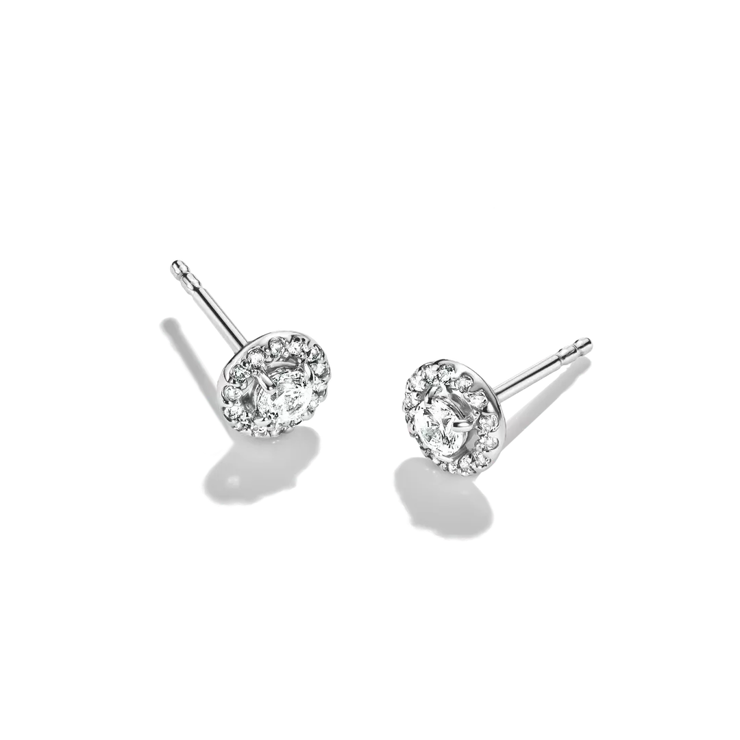 Thomas Sabo - Round Stud Earrings With Brilliant-Cut Zirconia - Silver