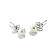Thomas Sabo - 5.2mm Pearl Stud Earrings - Silver