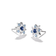 Thomas Sabo - Midnight Skies Star Stud Earrings With White Zirconia - Silver