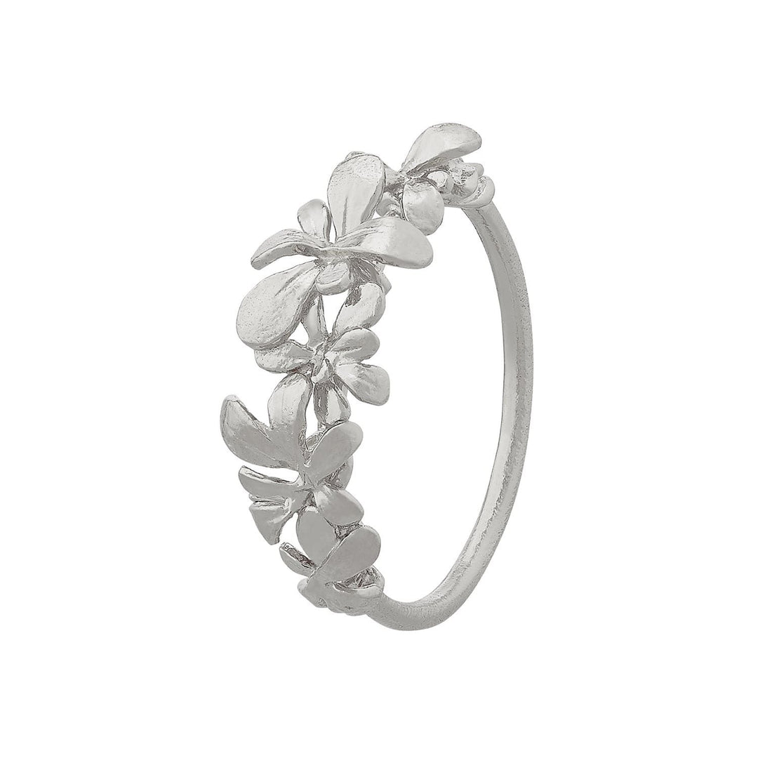 Alex Monroe - Sprouting Rosette Ring - Silver