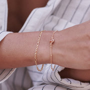 Daisy London - Red Coral Healing Stone Bracelet - Gold