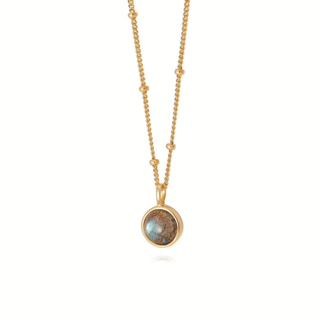 Daisy London - Labradorite Healing Necklace - Gold