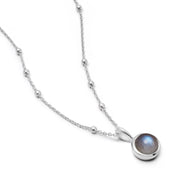 Daisy London - Labradorite Healing Necklace - Silver