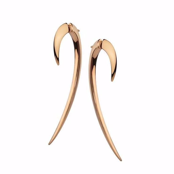 Shaun Leane - Large Hook Earrings - Rose Gold