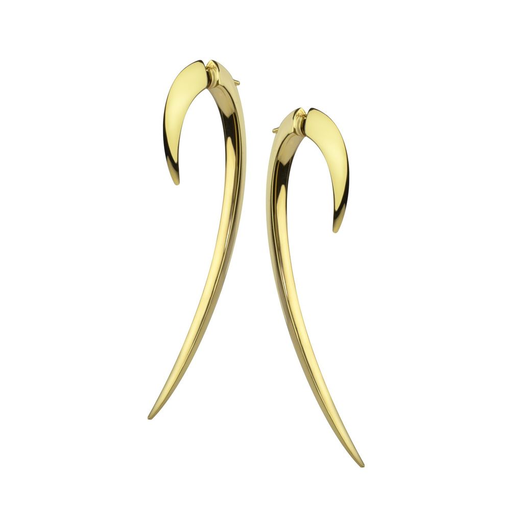 Shaun Leane - Large Hook Earrings - Gold