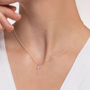 Thomas Sabo - Pavé Cross Necklace - Silver
