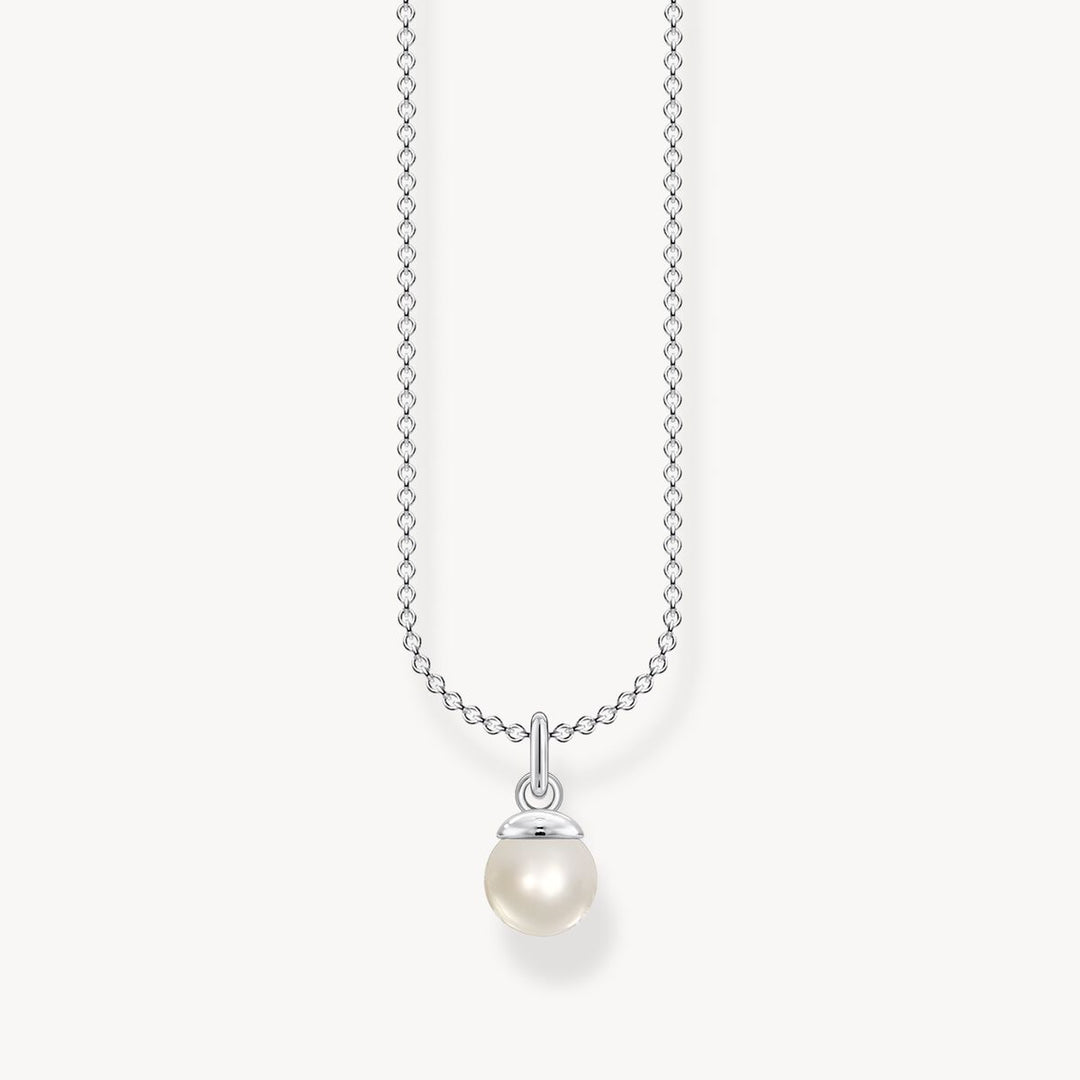 Thomas Sabo - Freshwater Pearl Pendant Necklace - Silver