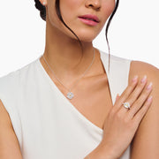 Thomas Sabo - Lovely Daisy Flower Necklace - Silver