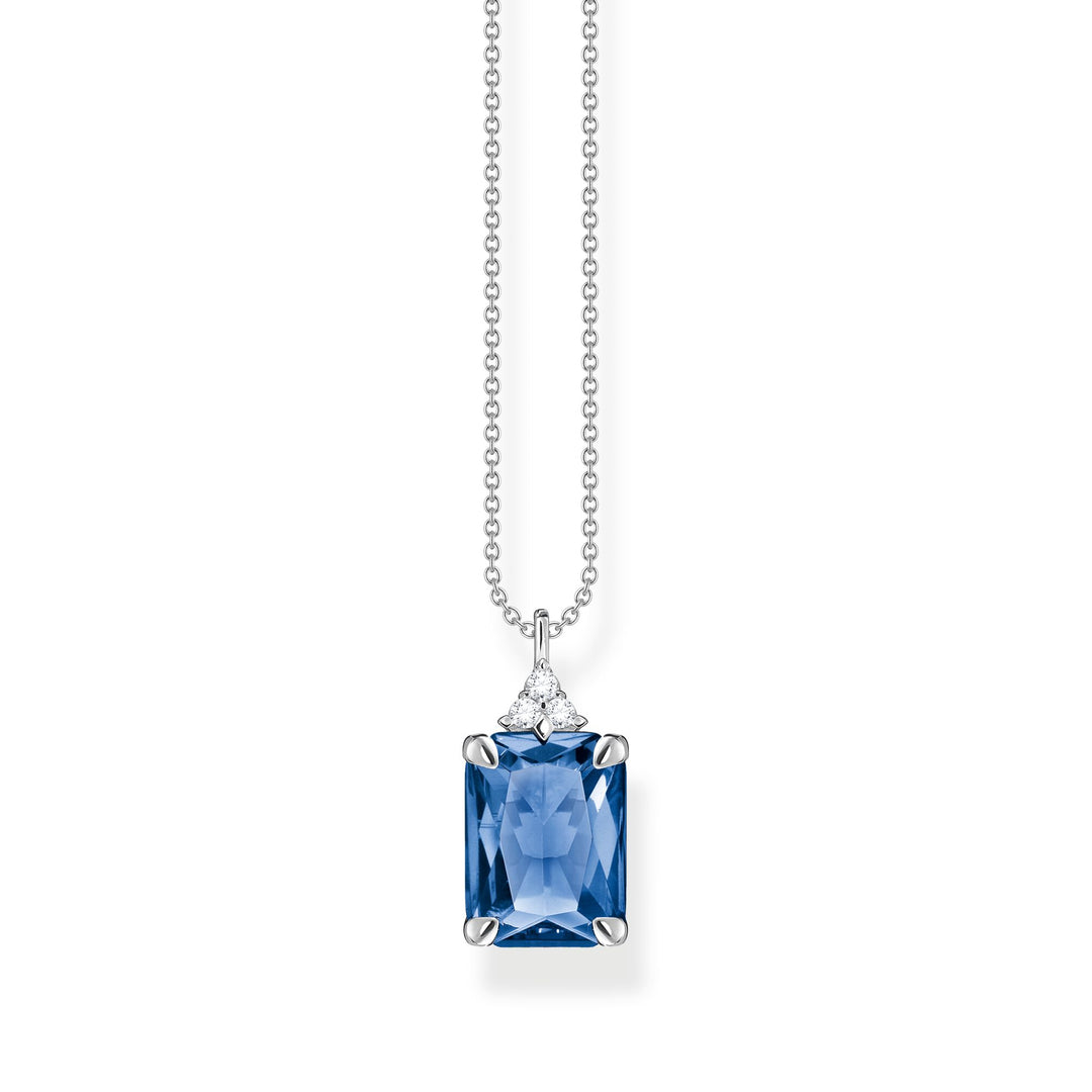 Thomas Sabo - Blue Stone Pendant Necklace