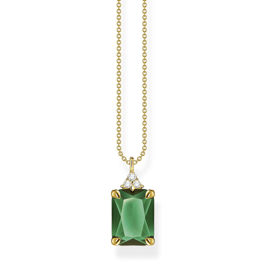 Thomas Sabo - Green Stone Necklace