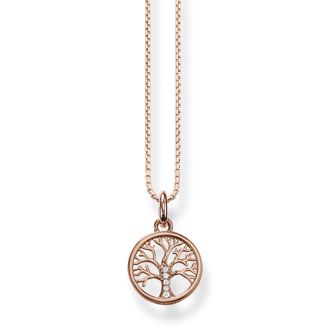 Thomas Sabo - Tree of Life Necklace Rose