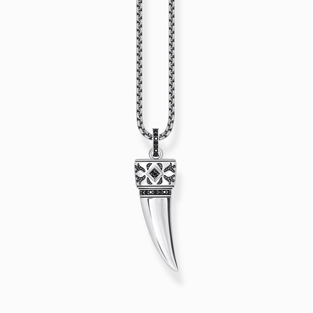 Thomas Sabo - Rebel Wolf Tooth Necklace - Silver