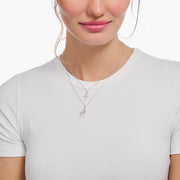Thomas Sabo - Intertwined Hearts Pendant Necklace - Silver