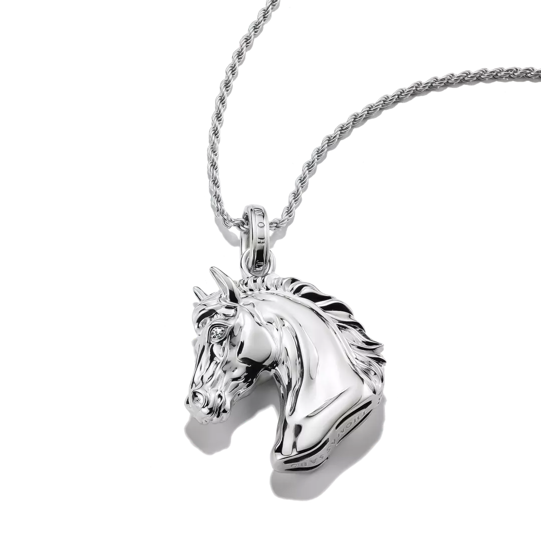 Thomas Sabo - Elyndra Horse Head Necklace - Silver