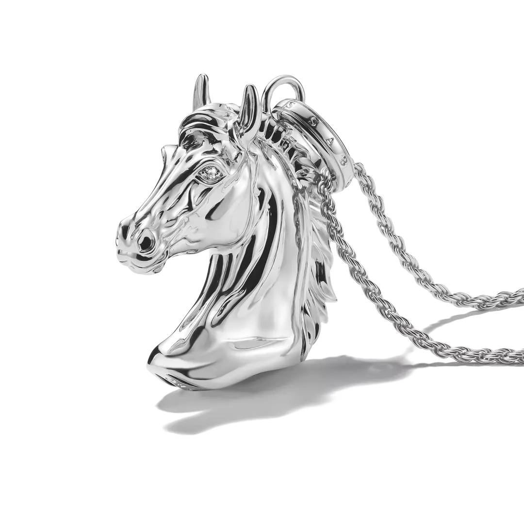 Thomas Sabo - Elyndra Horse Head Necklace - Silver