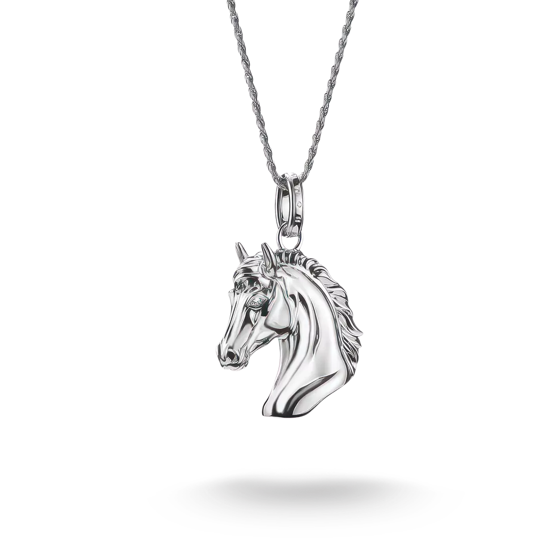 Thomas Sabo - Elyndra Horse Head Necklace - Silver