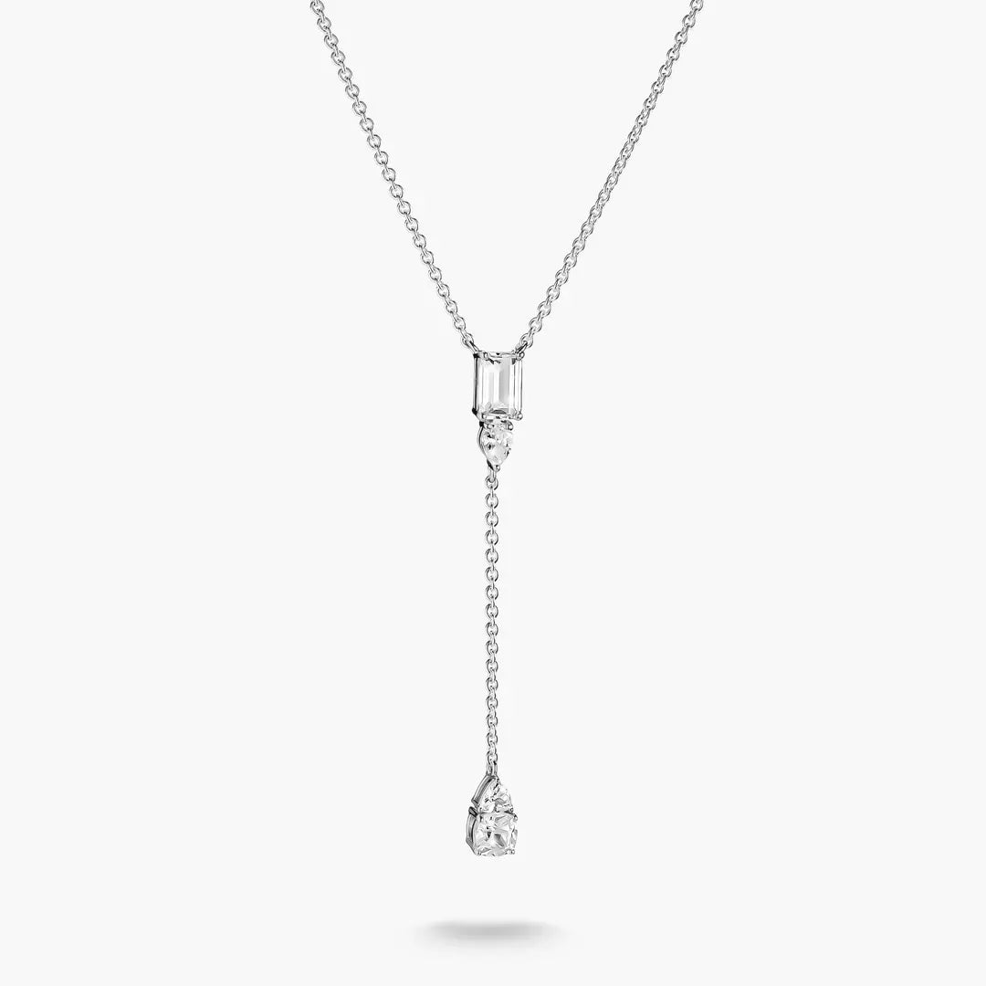 Thomas Sabo - Bold Elegance CZ Y Necklace - Silver