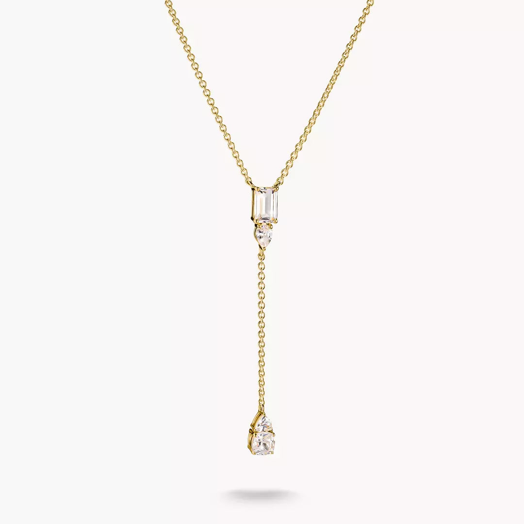 Thomas Sabo - Bold Elegance CZ Y Necklace - Gold