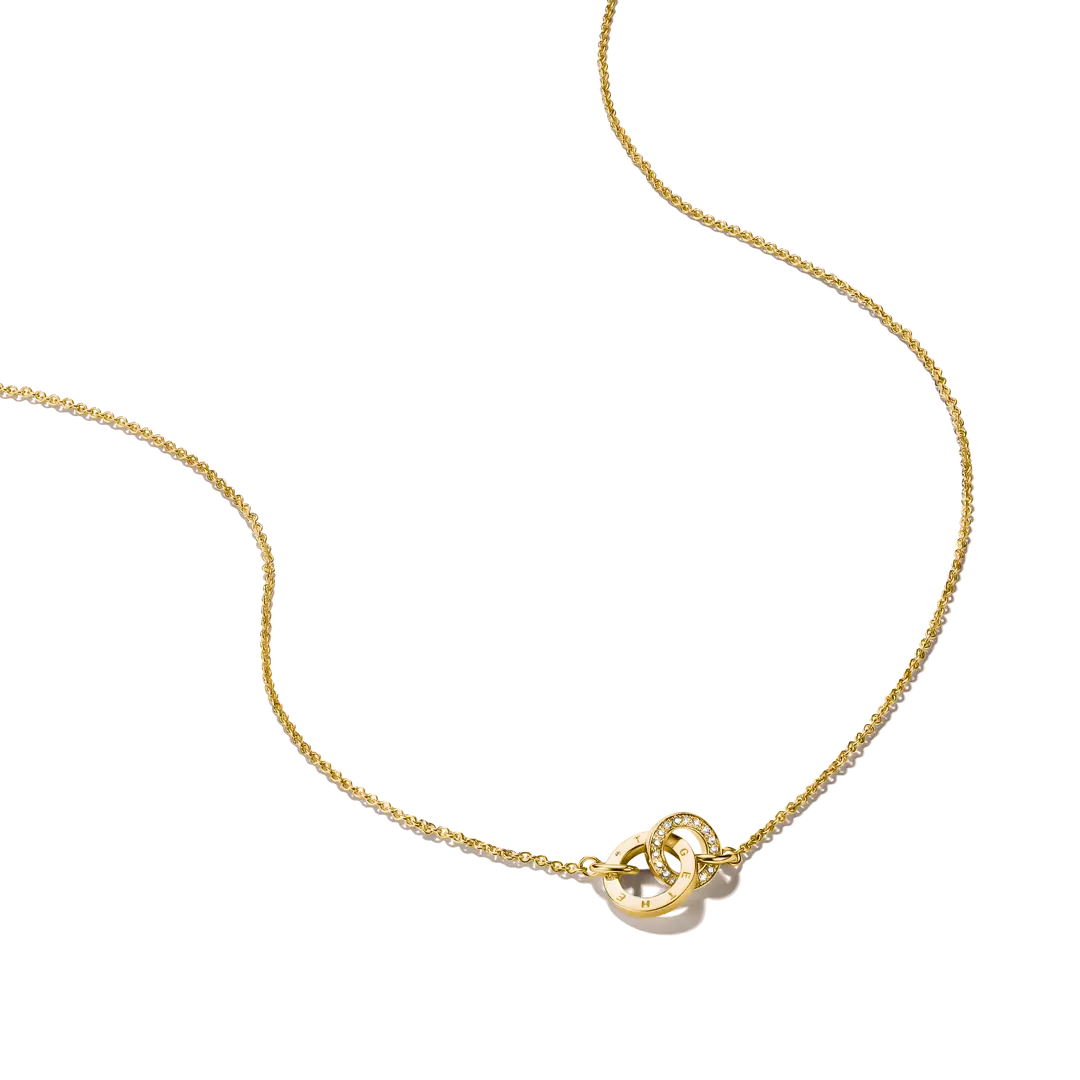 Thomas Sabo - Together Chain With White Zirconia - Gold