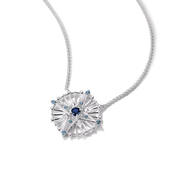 Thomas Sabo - Midnight Skies Star Talisman Necklace With Blue Stones - Silver