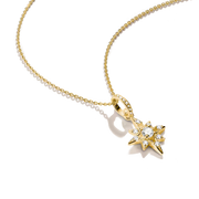 Thomas Sabo - Midnight Skies Star Necklace With White Zirconia - Gold
