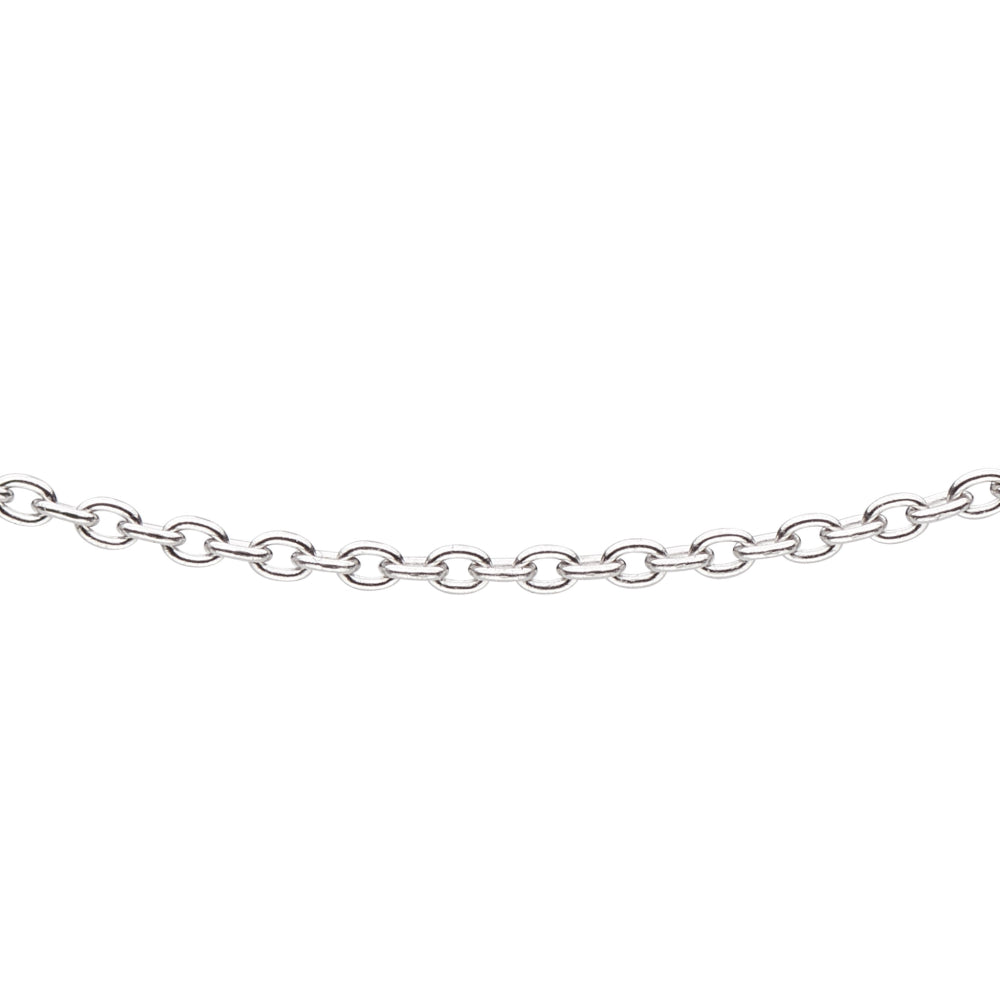 Kit Heath - Signature Medium 18 Inch Cable Chain Necklace - Silver