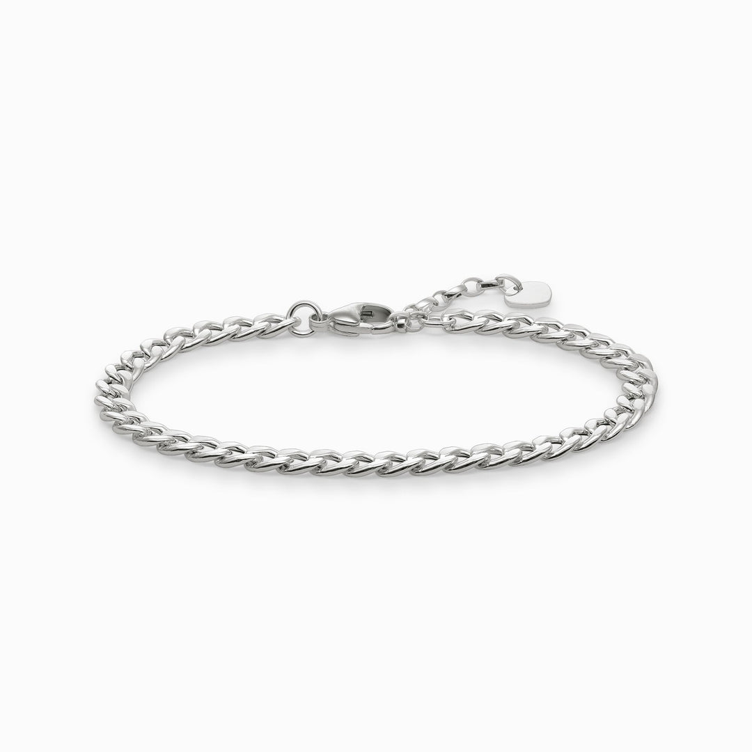 Thomas Sabo - Flat Curb Chain Bracelet - Silver