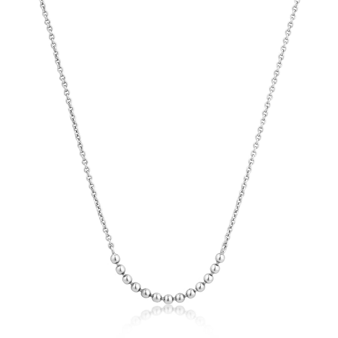 Ania Haie - Modern Multiple Balls Necklace - Silver