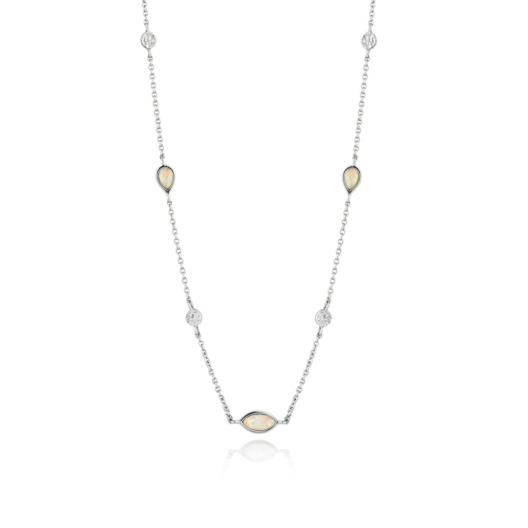 Ania Haie - Opal Necklace - Silver