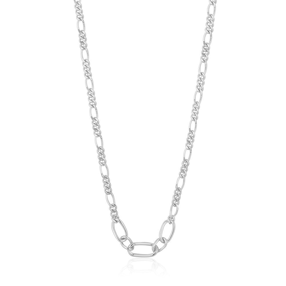 Ania Haie - Figaro Chain Necklace - Silver