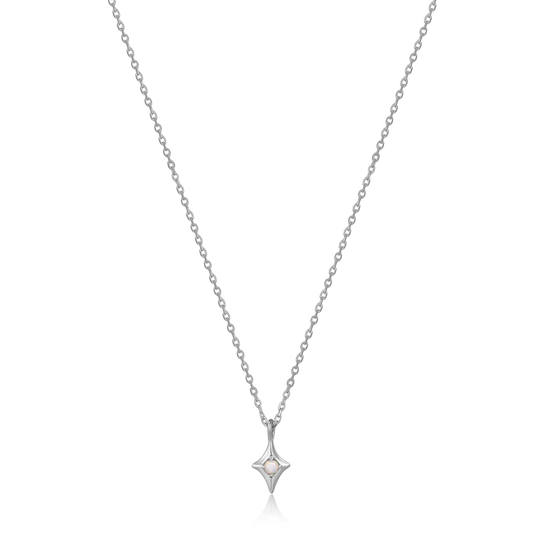 Ania Haie - Star Kyoto Opal Pendant Necklace - Silver