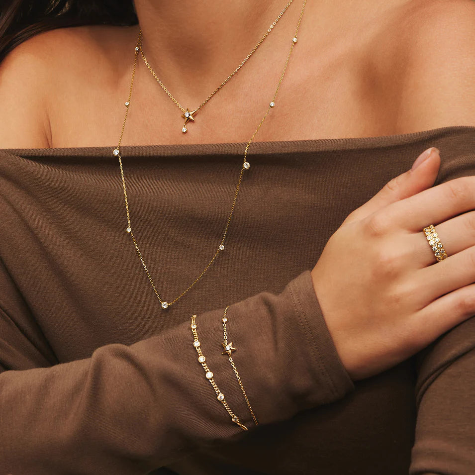 Ania Haie - Sparkling Star Bracelet - Gold
