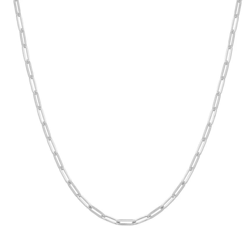 Ania Haie - Paper Clip Chain Necklace - Silver