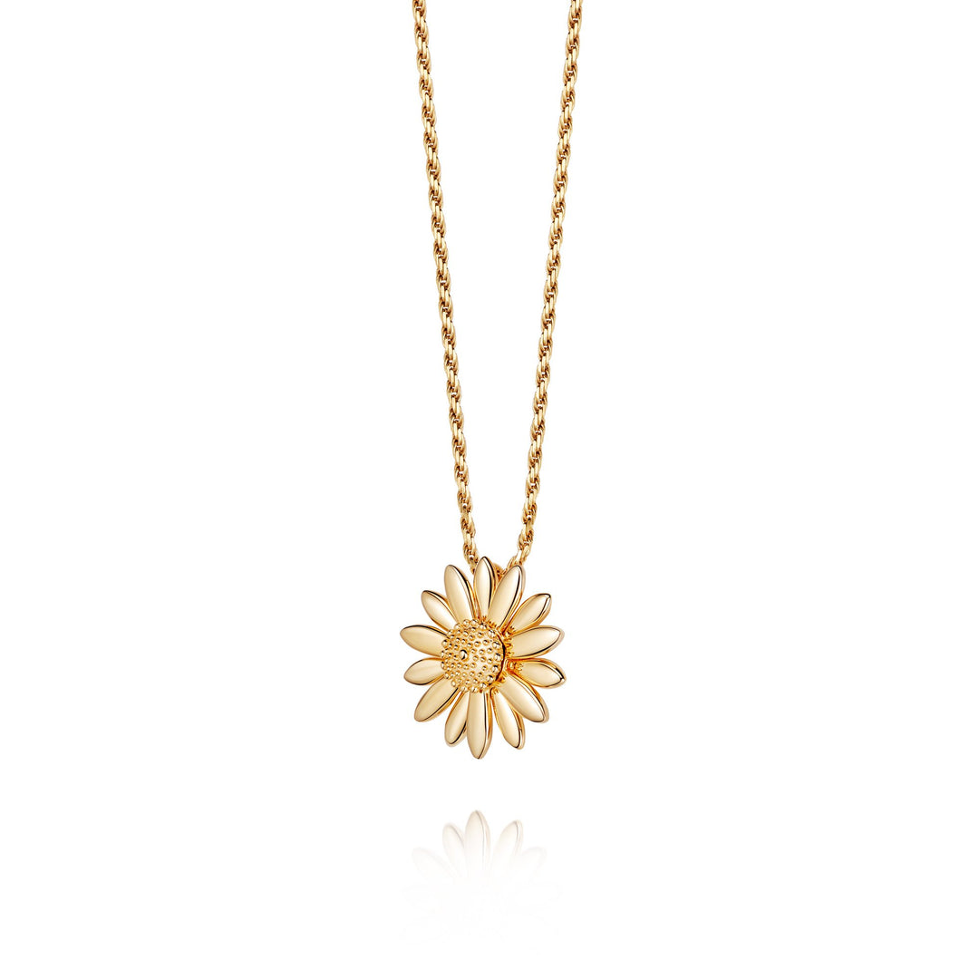 Daisy London - English Daisy Necklace 18mm - Gold